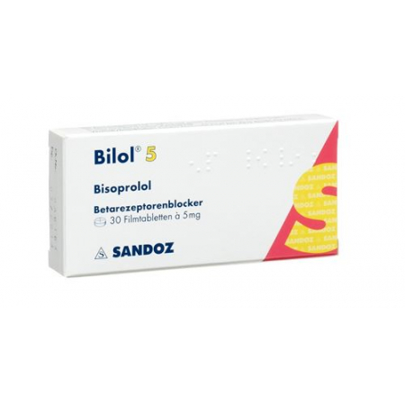 Bilol 5 mg 30 filmtablets