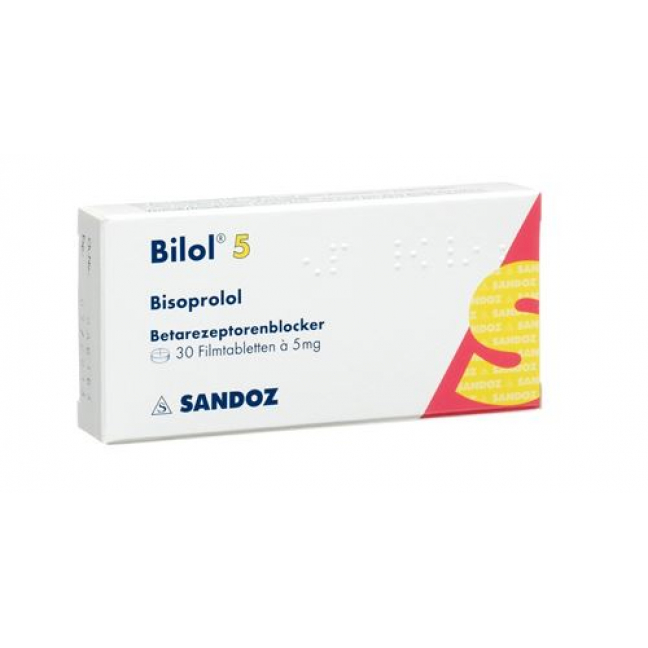 Bilol 5 mg 30 filmtablets