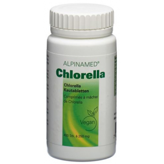 Альпинамед Хлорелла 250 мг 400 жевательных таблеток