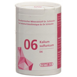 Phytomed Schussler Nr. 6 Kal Sulf в таблетках, D 6 50г