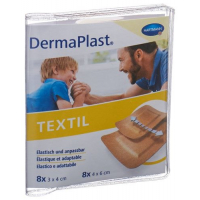 Dermaplast Textil Centro 16 пластырей