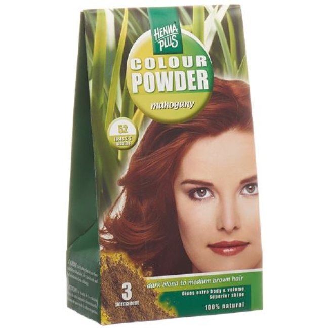 Henna Plus Color Powder 52 Mahagony 100г