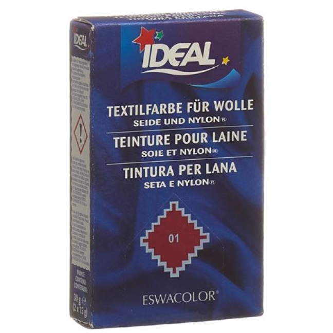 Ideal Wolle Color No01 Rot 30г