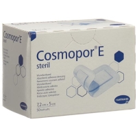 Cosmopor E Wundverband 7.2смx5см Steril 50 штук