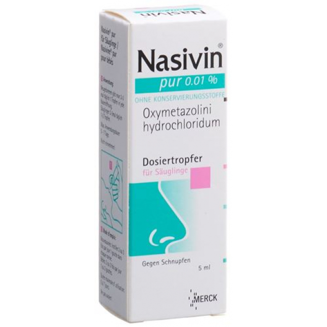 Nasivin Pur 0.01% 5 ml Dosiertropfer