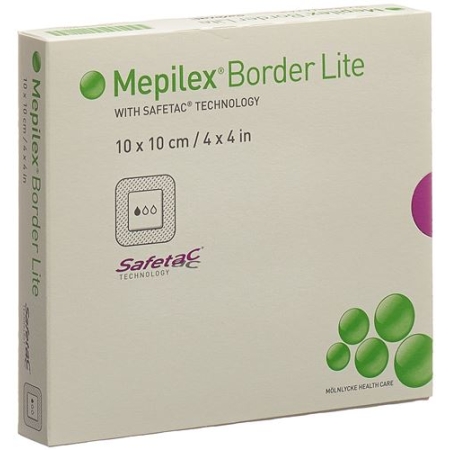 Mepilex Border Lite Silkonschaumve 10x10см 5 штук