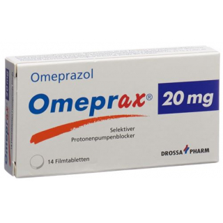 Omeprax 20 mg 14 filmtablets