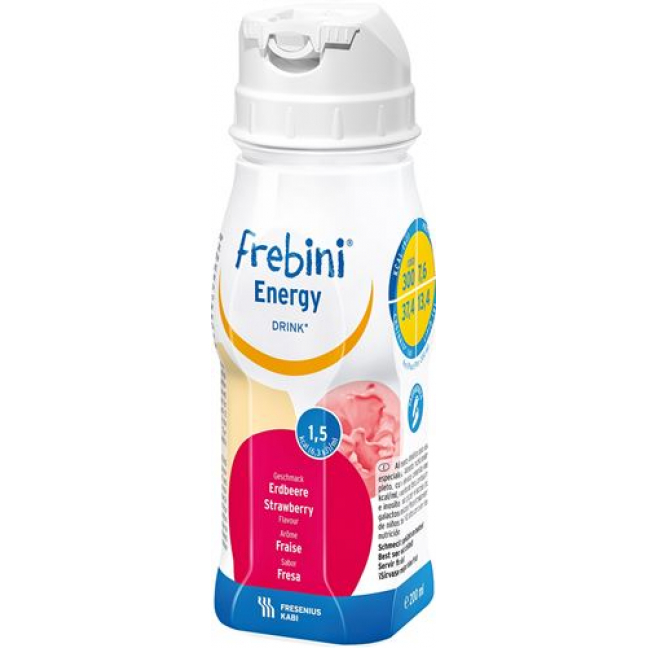 FREBINI ENERGY DRINK ERDBEER