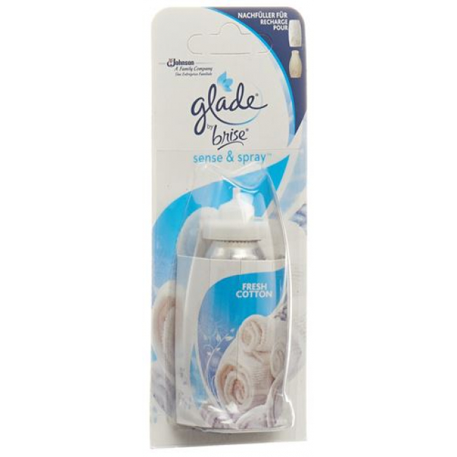 Glade Sense&spray Refill Fresh Cotton 18мл