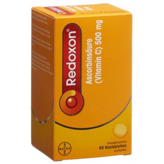 Редоксон Апельсин 500 мг 60 жевательных таблеток 