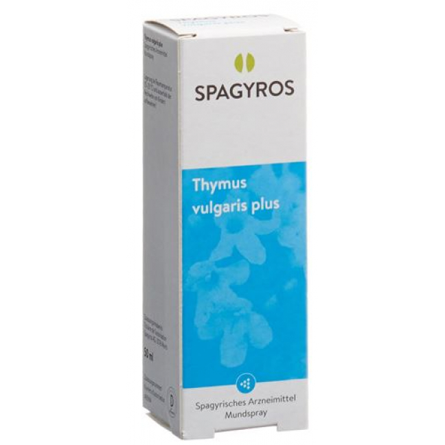 SPAGYROS COMP THYMUS VULGA PLU