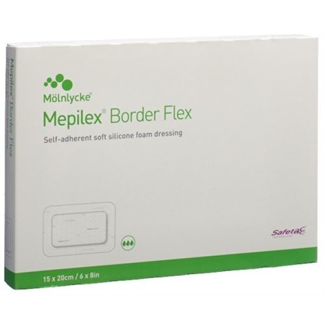 MEPILEX BORDER FLEX 15X20CM