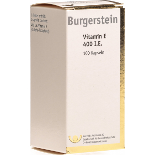 Бургерштейн Витамин E 400 МЕ 100 капсул