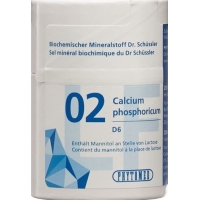 Phytomed Schüssler Nr. 2 Tabletten D 6 Lactosefrei 2000 Stück