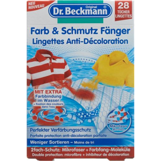 Dr. Beckmann Farb- und Schmutzfaenger Mikrof 22 Stück
