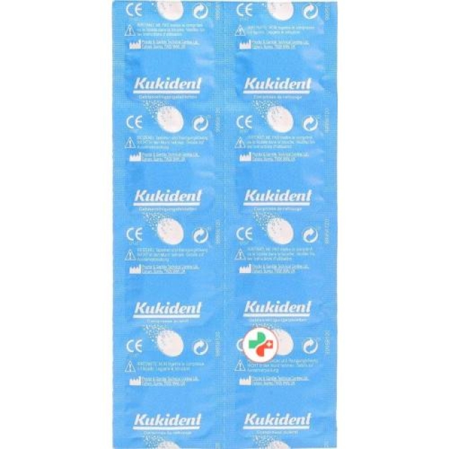 Kukident Reinigung-Tabs Frische Minze 112 штук