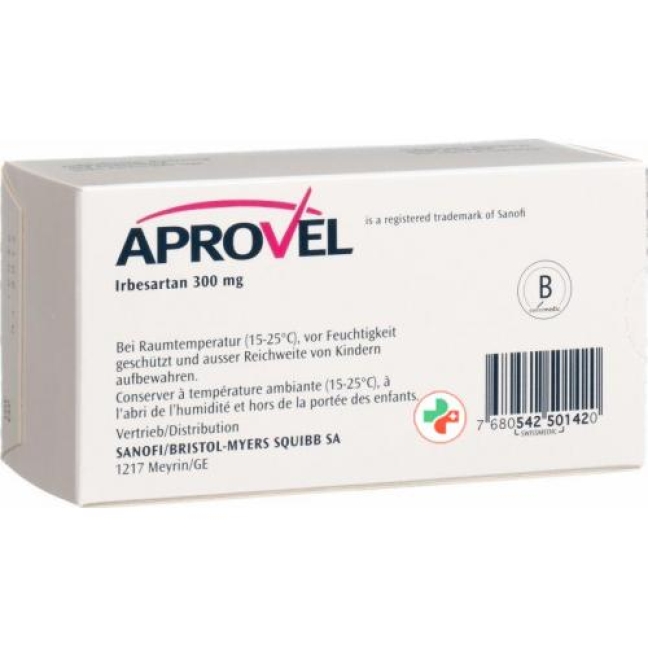 Aprovel 300 mg 98 filmtablets