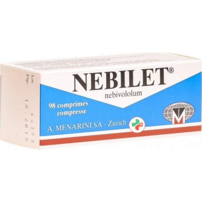 Nebilet 5 mg 98 tablets