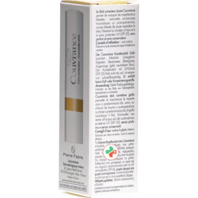 Avene Couvrance Korrekturstick Gelb