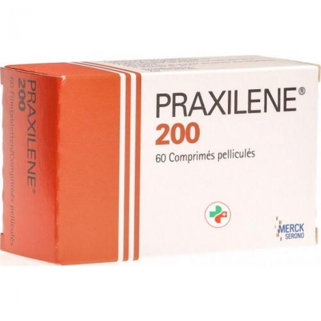 Praxilene 200 mg 60 tablets
