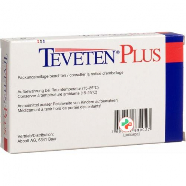 Teveten Plus 28 filmtablets