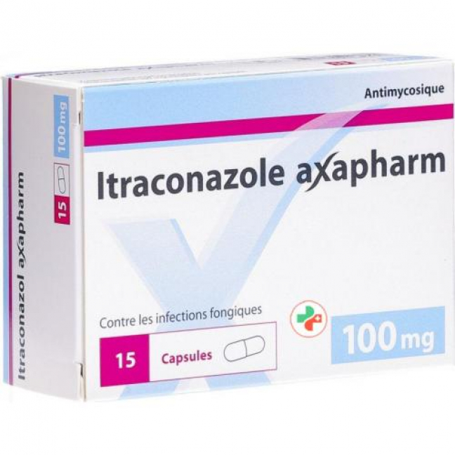 Itraconazol Axapharm 100 mg 15 Kaps