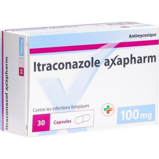 Itraconazol Axapharm 100 mg 30 Kaps 