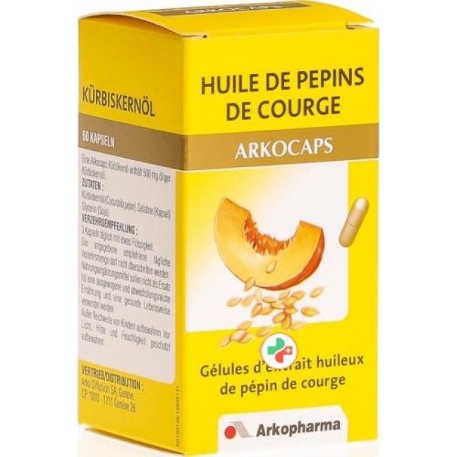 Arkocaps Kurbiskernol в капсулах 60 штук