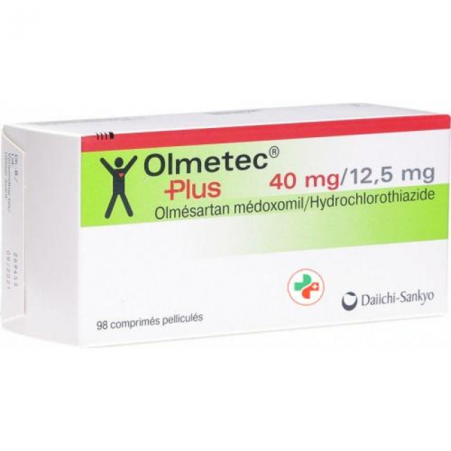 Olmetec Plus 40/12.5 98 filmtablets