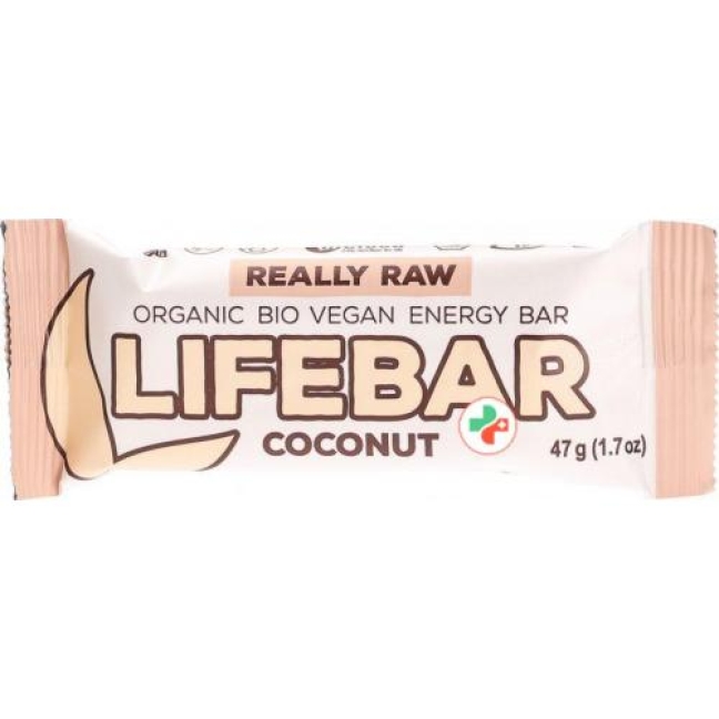 Lifefood Lifebar Coconut Glutenfrei 15x 47г