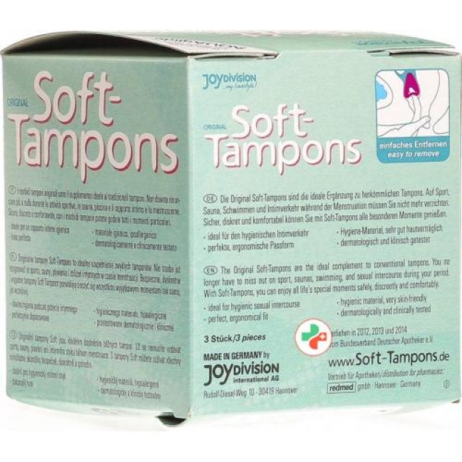 Soft-Tampons Normal 3 штуки