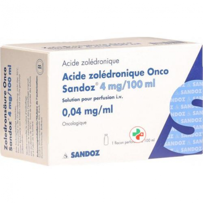 Zoledronsaeure Onco Sandoz 4 mg/100 ml