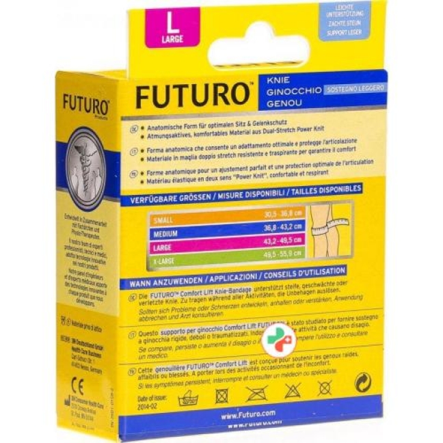 3M Futuro Bandage Comfort Lift Knie L