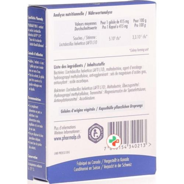 Pharmalp Pro-c Probiotika в капсулах 10 штук