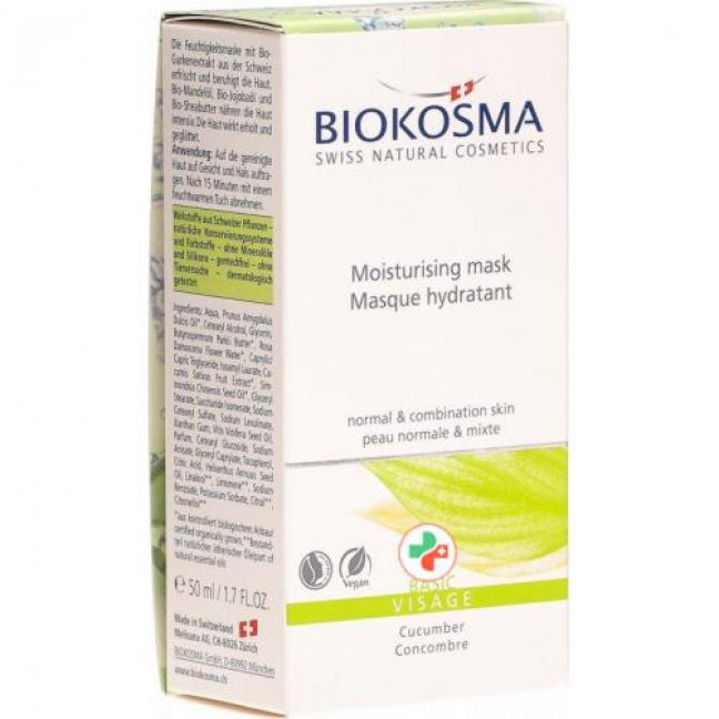 Biokosma Basic Feuchtigkeitsmaske 50мл