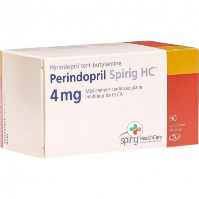 Perindopril Spirig 4 mg 90 tablets