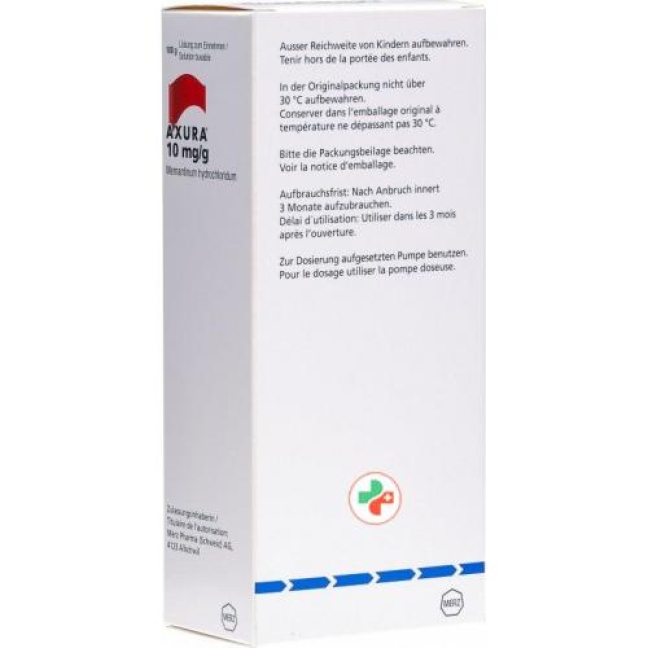 Axura 10 mg/g 100 ml