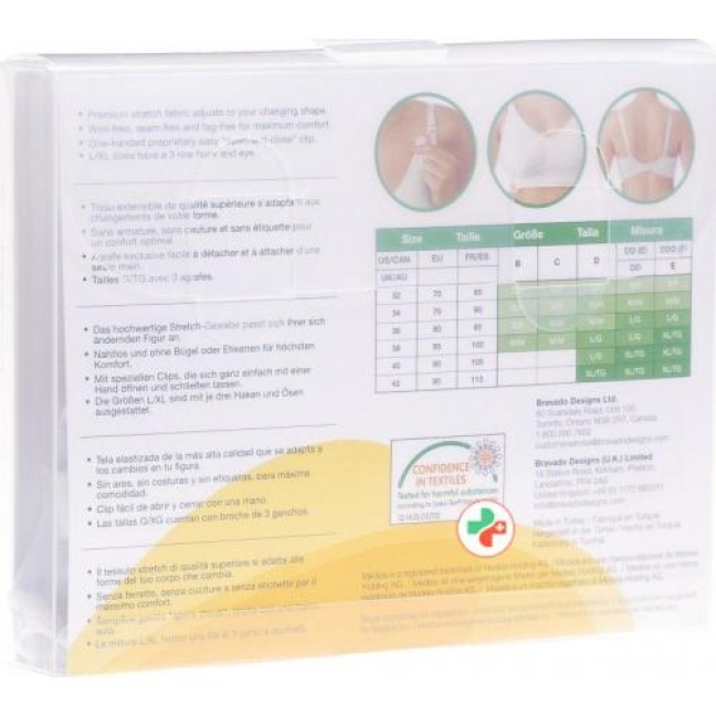 Medela Schwangerschafts- und Still BH XL Weiss