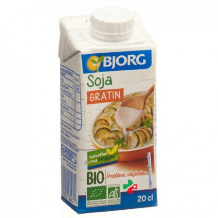 BJORG SOJA GRATIN BECHAMEL