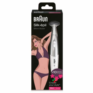 Braun Silk Epil Bikini Styler Fg 1100 Weiss