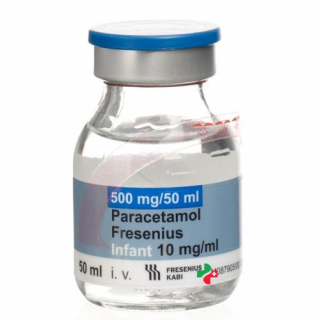 Парацетамол Фрезениус 500 мг/50 мл детский инфузионный раствор 10 флаконов