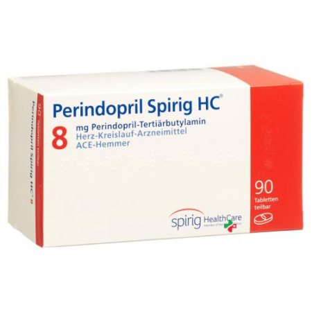 Perindopril Spirig 8 mg 90 tablets