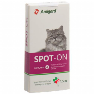 Amigard Spot-on Katze 3x 1.5мл