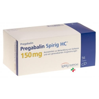 Прегабалин Спириг HC 150 мг 56 капсул