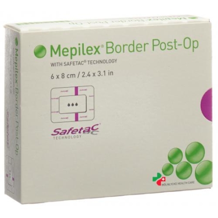 MEPILEX BORDER POST OP 6X8CM