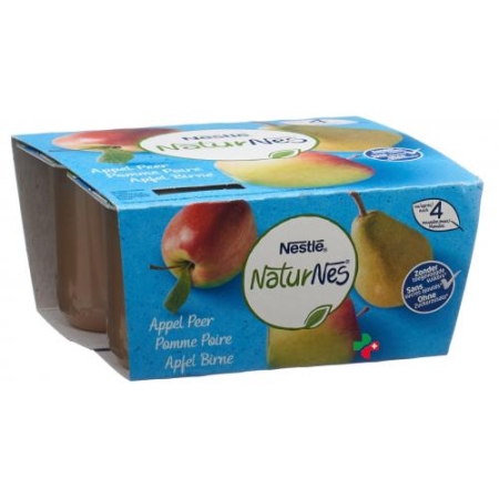 NESTLE NATURNES APFEL BIRNE 4