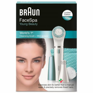 Braun Facespa Young Beauty Face 832-s Weiss/blau