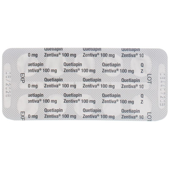 QUETIAPIN Zentiva Filmtabl 100 mg