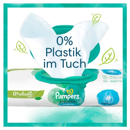 PAMPERS Feuchte Tücher Aqua Travelpack