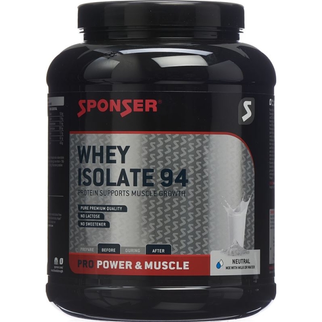 SPONSER Whey Isolate 94 Neutral